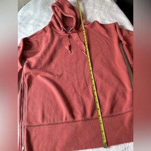Aerie Rust Fleece Hoodie XS